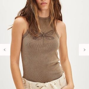 Free People Garden Fairies Tank